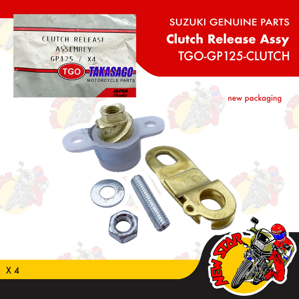 TGO-GP125-Clutch | Clutch Release Assy | Genuine Takasago parts | X 4