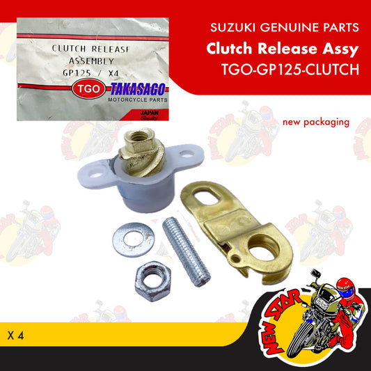 TGO-GP125-Clutch | Clutch Release Assy | Genuine Takasago parts | X 4