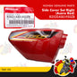 TMX 155 Side Cover Set Red Asero | Genuine Honda parts