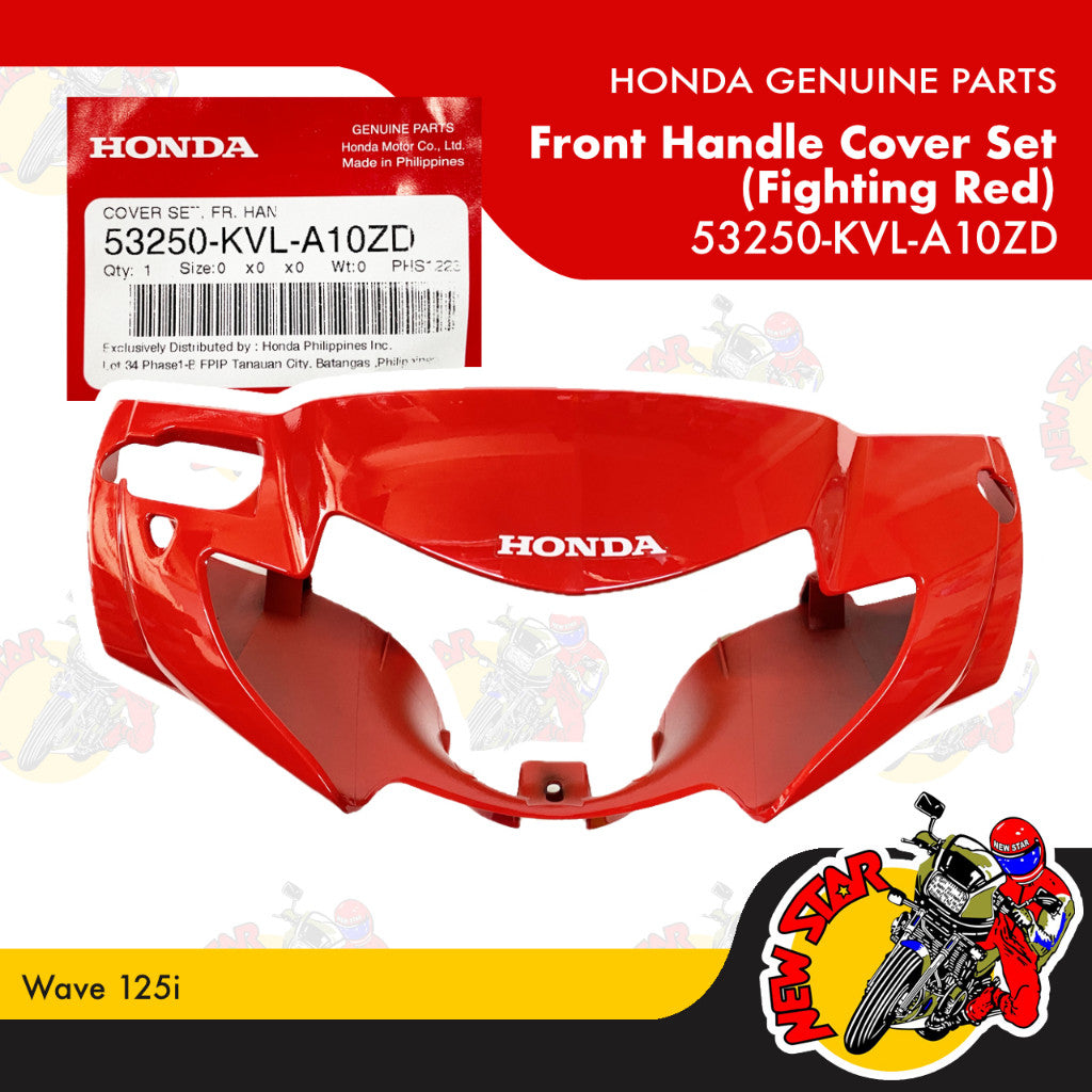 Wave 125i Front Handle Cover Set | Genuine Honda parts