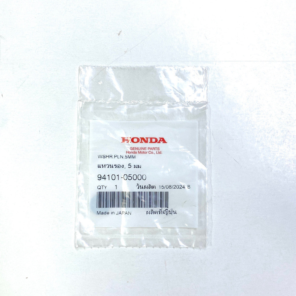 94101-05000 | Plain Washer 5Mm | Genuine Honda parts | TMX 155