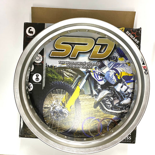 SPD3.00X17 Silver | Alloy Rim 3.00X17 (Silver) | Genuine SPD parts | TMX 155