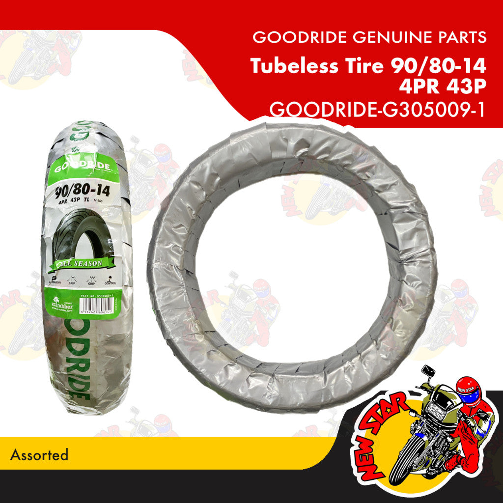 Goodride All Season Tubeless Tires x14 | Genuine Goodride tires