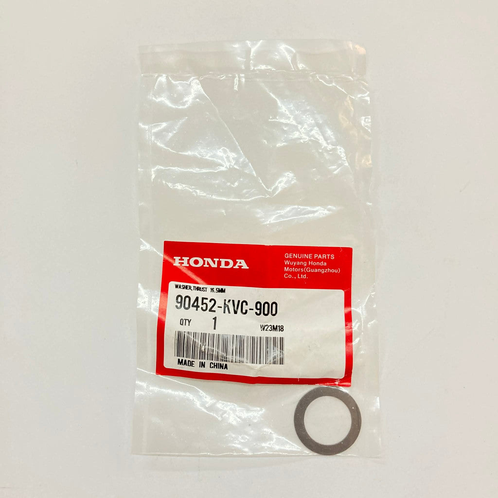 90452-KVC-900 | Thrust Washer 16.5Mm | Genuine Honda parts | TMX125 Alpha