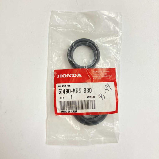 51490-KRS-830 | Front Fork Seal Set | Genuine Honda parts | Wave125 Alpha