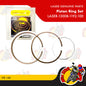 LASER-13008-1192-100 | Piston Ring Set | Genuine Laser parts | HD 140