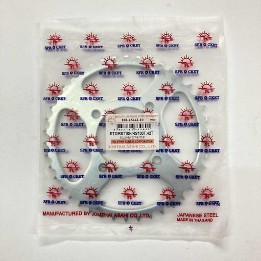 JTGEN-183-25442-10-42T | Sprocket 42T | Genuine Jtgen parts | YTX125