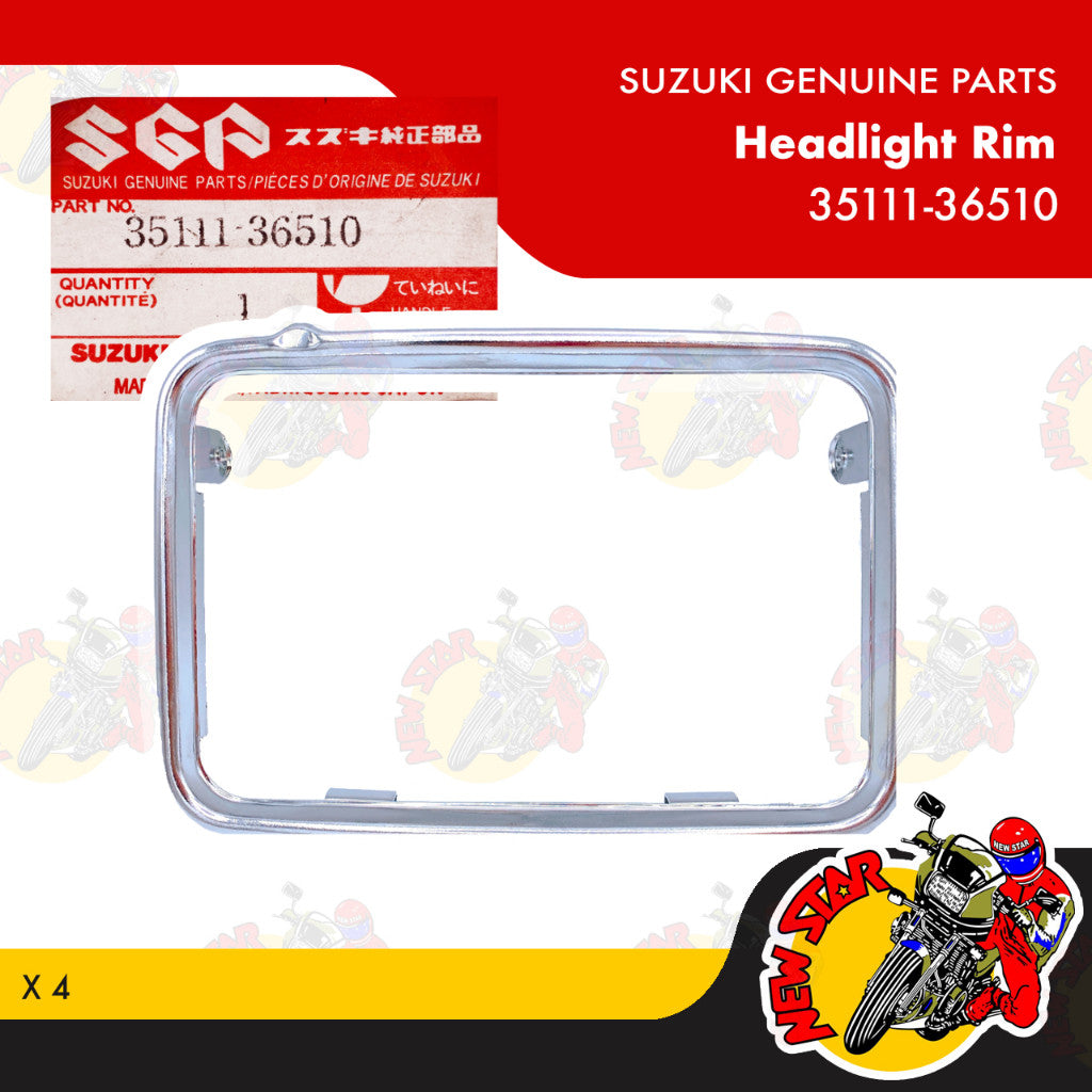 35111-36510 | Headlight Rim | Genuine Suzuki parts | X 4