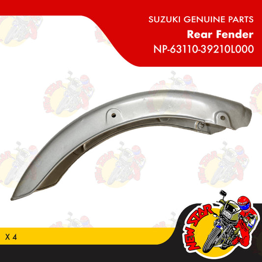 NP-63110-39210L000 | Rear Fender (No Packaging) | Genuine Suzuki parts | X 4