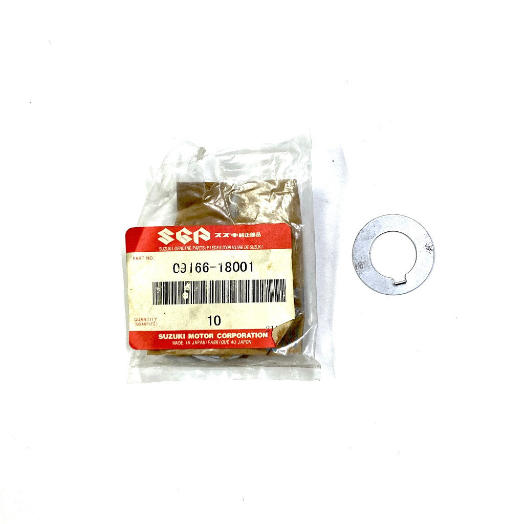 09166-18001-000 | Washer | Genuine Suzuki parts | TS125