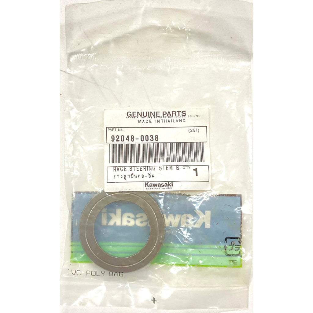 92048-0038 | Steering Stem Ball Race Brg | Genuine Kawasaki parts | Barako I, Barako II, Barako III