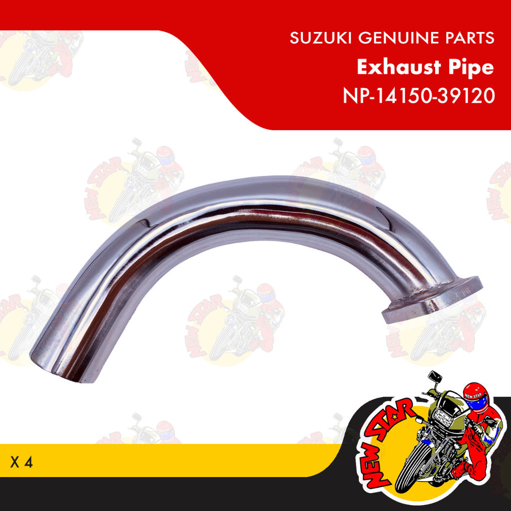 NP-14150-39120 | Exhaust Pipe (No Packaging) | Genuine Suzuki parts | X 4
