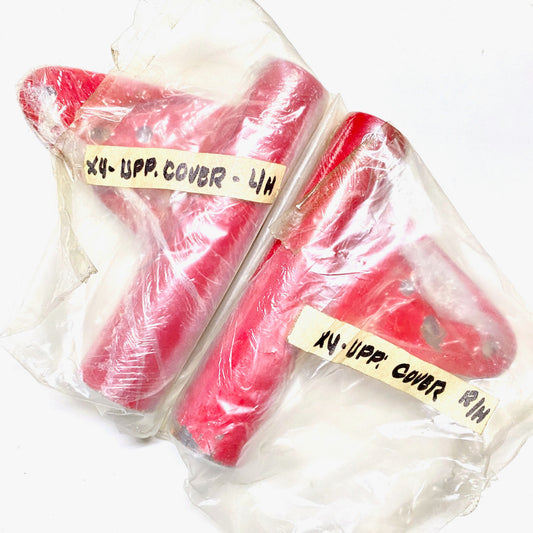 NP-51530-39392L07P/51540-39392L07P | Upper Fork Cover Set (Red) (No Packaging) | Genuine Suzuki part