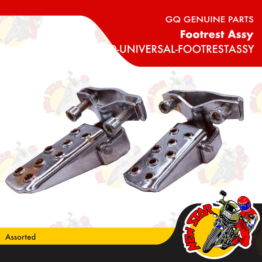 GQ-UNIVERSAL-FOOTRESTASSY | Footrest Assy | GQ parts | Assorted