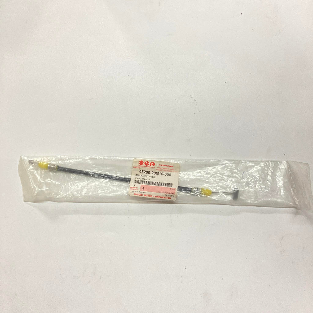 45280-20G10-000 | Seat Lock Cable | Genuine Suzuki parts | Shogun Pro Old