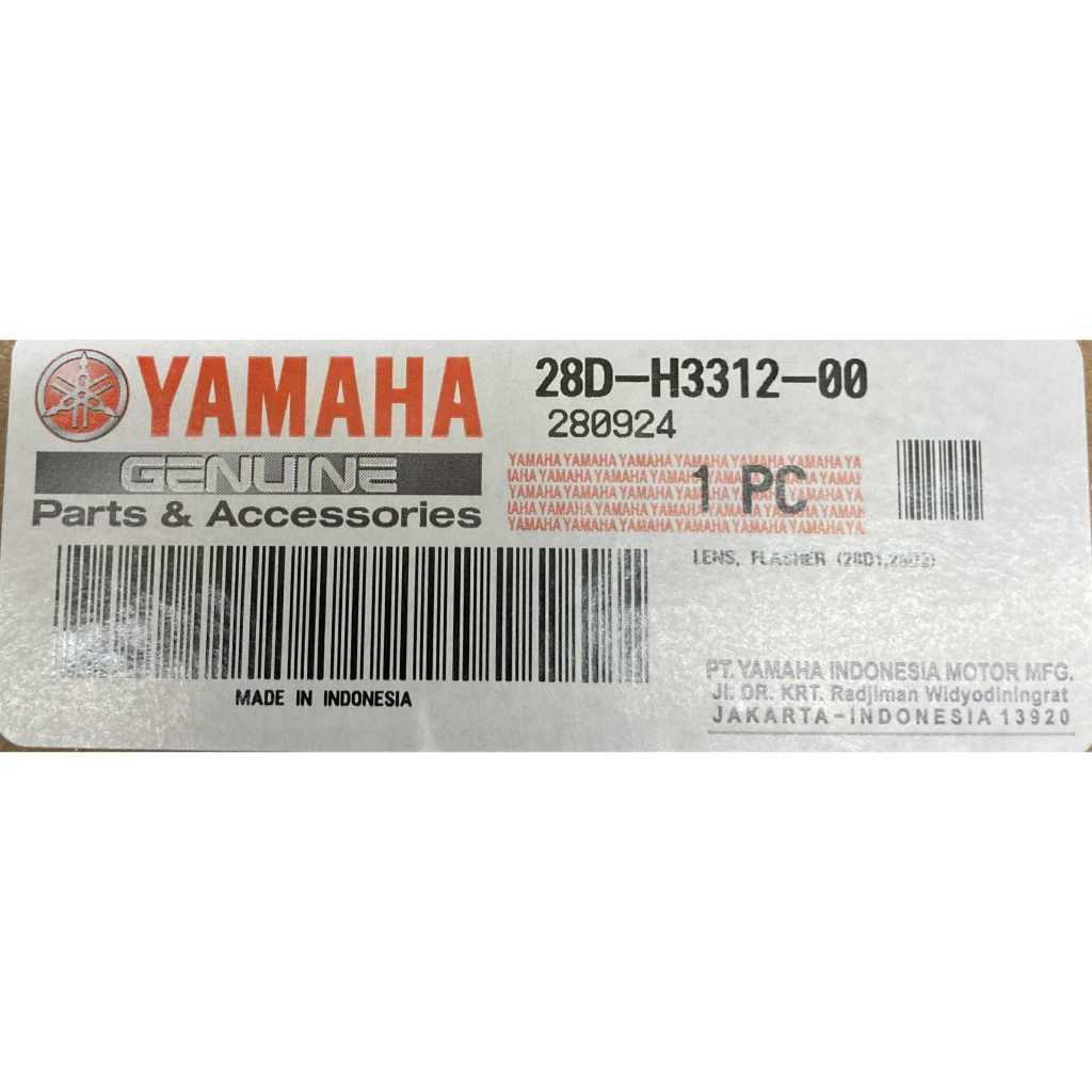 28D-H3312-00 | Flasher Lens | Genuine Yamaha parts | Mio Sporty