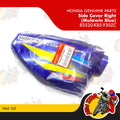 83520-KB5-930ZC | Side Cover (Mulawin Blue) | Genuine Honda parts | TMX155