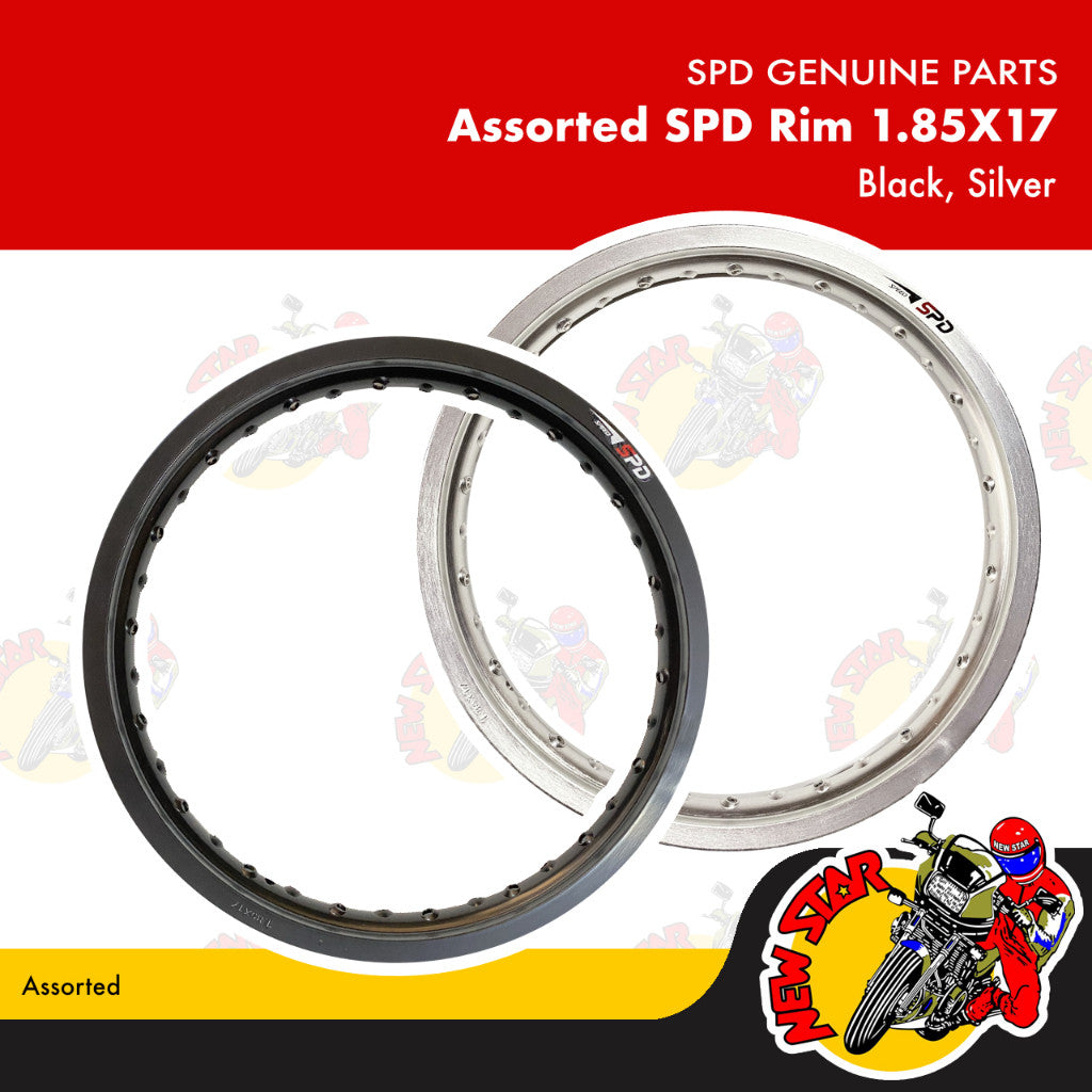 Assorted SPD Alloy Rim 1.85X17 | Genuine SPD parts