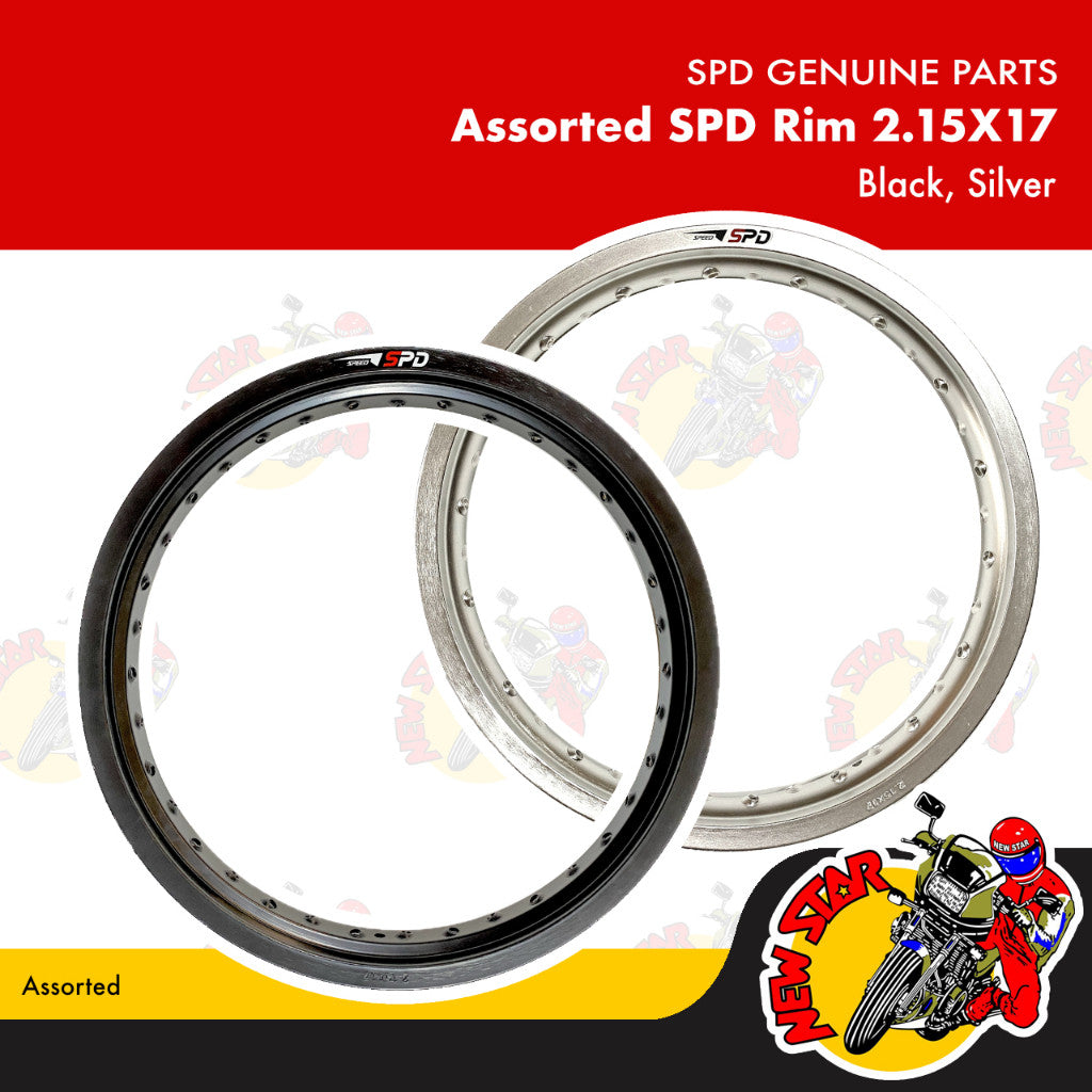 Assorted SPD Alloy Rim 2.15X17 | Genuine SPD parts