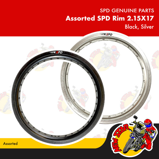 Assorted SPD Alloy Rim 2.15X17 | Genuine SPD parts