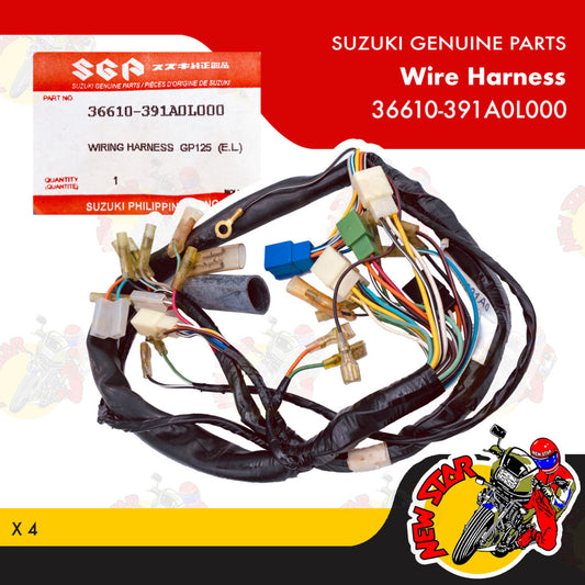 36610-391A0L000 | Wire Harness | Genuine Suzuki parts | X 4