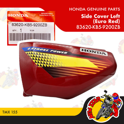 TMX 155 Side Cover Set (Euro Red) | Genuine Honda parts
