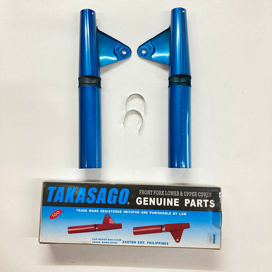 TGO-HD3-FRONTFORKCOVERSET-BLUE | Front Fork Lower & Upper Cover (Blue) | Genuine Tgo parts | HDIII