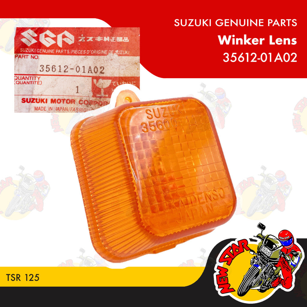 35612-01A02 | Winker Lens | Genuine Suzuki parts | TSR 125