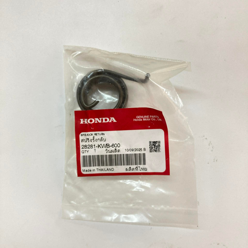 28281-KWB-600 | Kick Return Spg | Genuine Honda parts | CB125