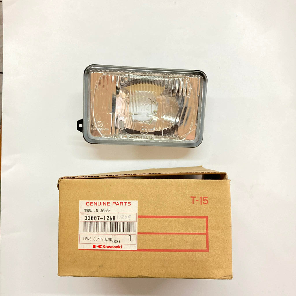 23007-1268 | Headlamp Lens | Genuine Kawasaki parts | KMX125