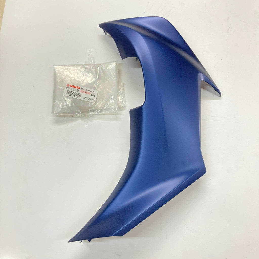 BRW-F835U-00-P5 | Panel 1 Matte Blue Left | Genuine Yamaha parts | Aerox v2