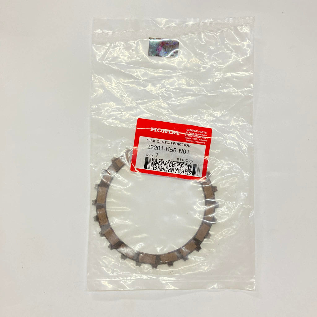 22201-K56-N01 | Clutch Friction Disk | Genuine Honda parts | CBR150 (2016-19) RS150 Supra GTR CB150X