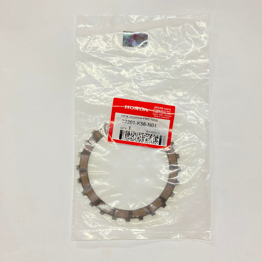 22201-K56-N01 | Clutch Friction Disk | Genuine Honda parts | CBR150 (2016-19) RS150 Supra GTR CB150X