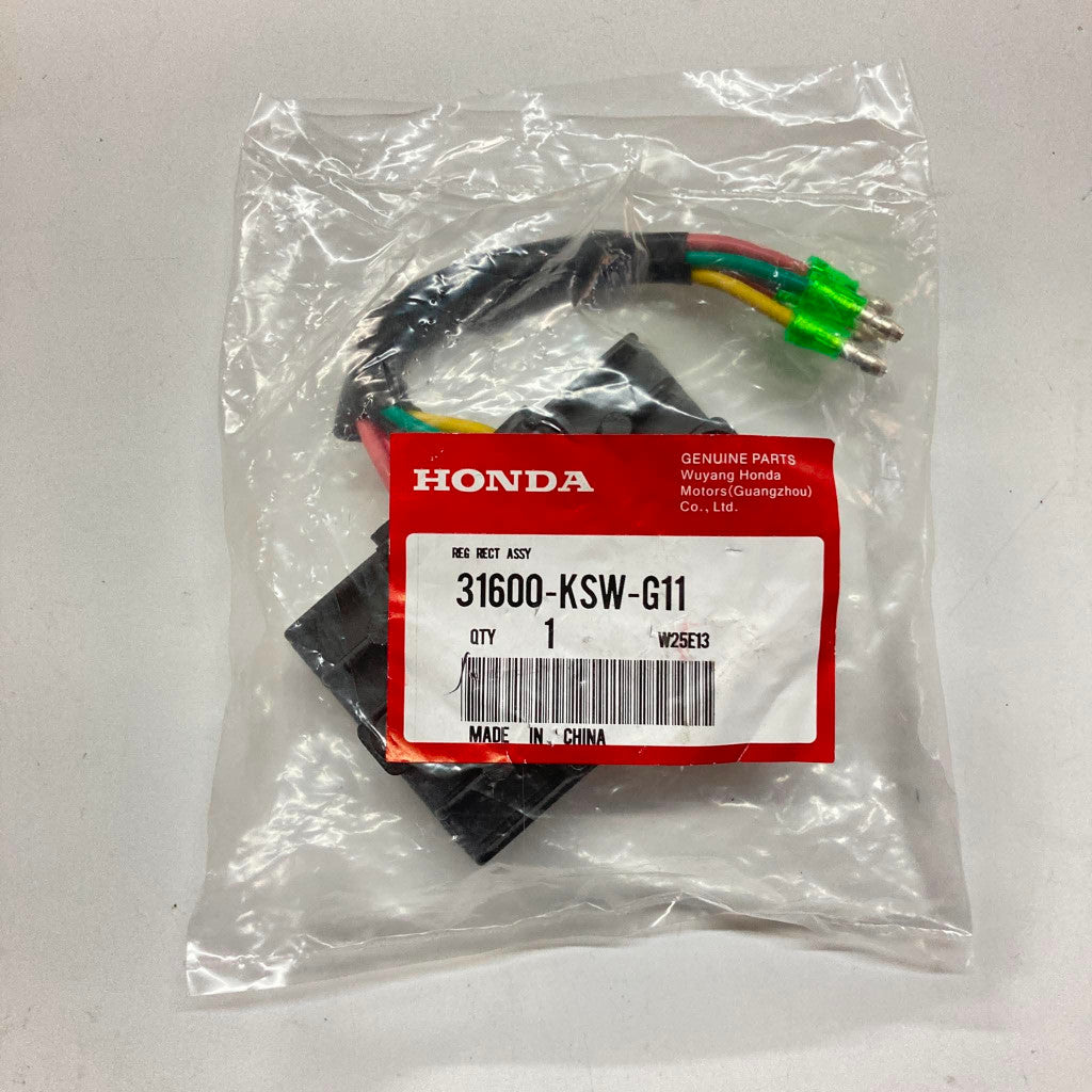 31600-KSW-G11 | Regulator Assy 5 Wires | Genuine Honda parts | TMX125 Alpha
