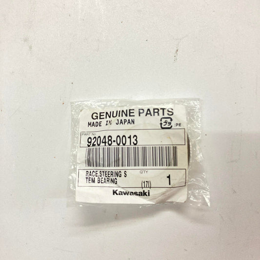 92048-0013 | Steering Stem Bearing Race | Genuine Kawasaki parts | Fury 125