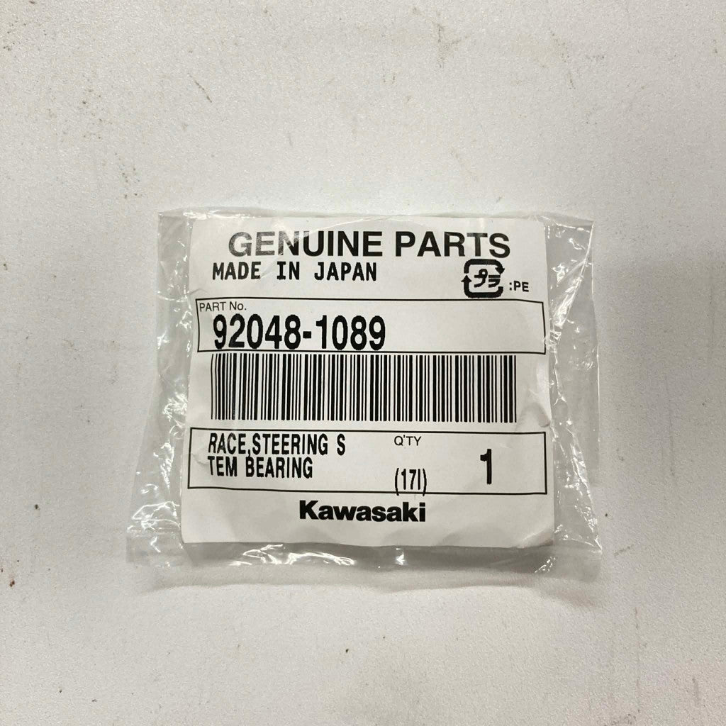 92048-1089 | Steering Stem Bearing Race | Genuine Kawasaki parts | Fury 125