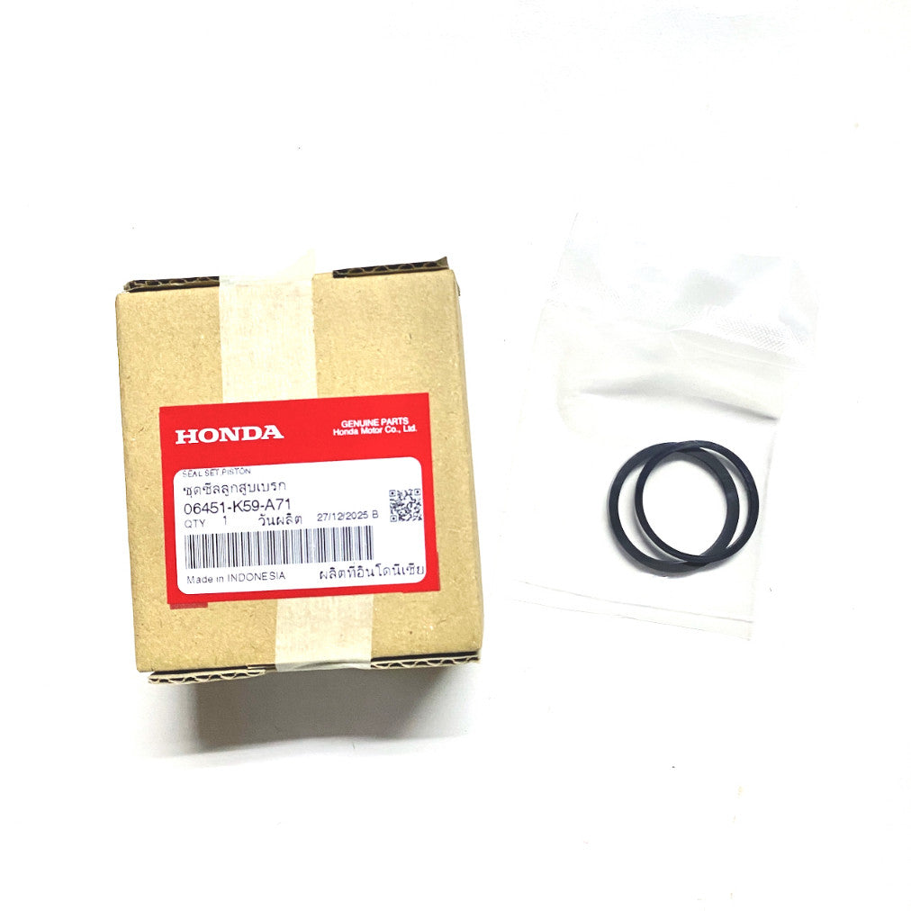 06451-K59-A71 | Piston Seal Set | Genuine Honda parts | Click125i v2