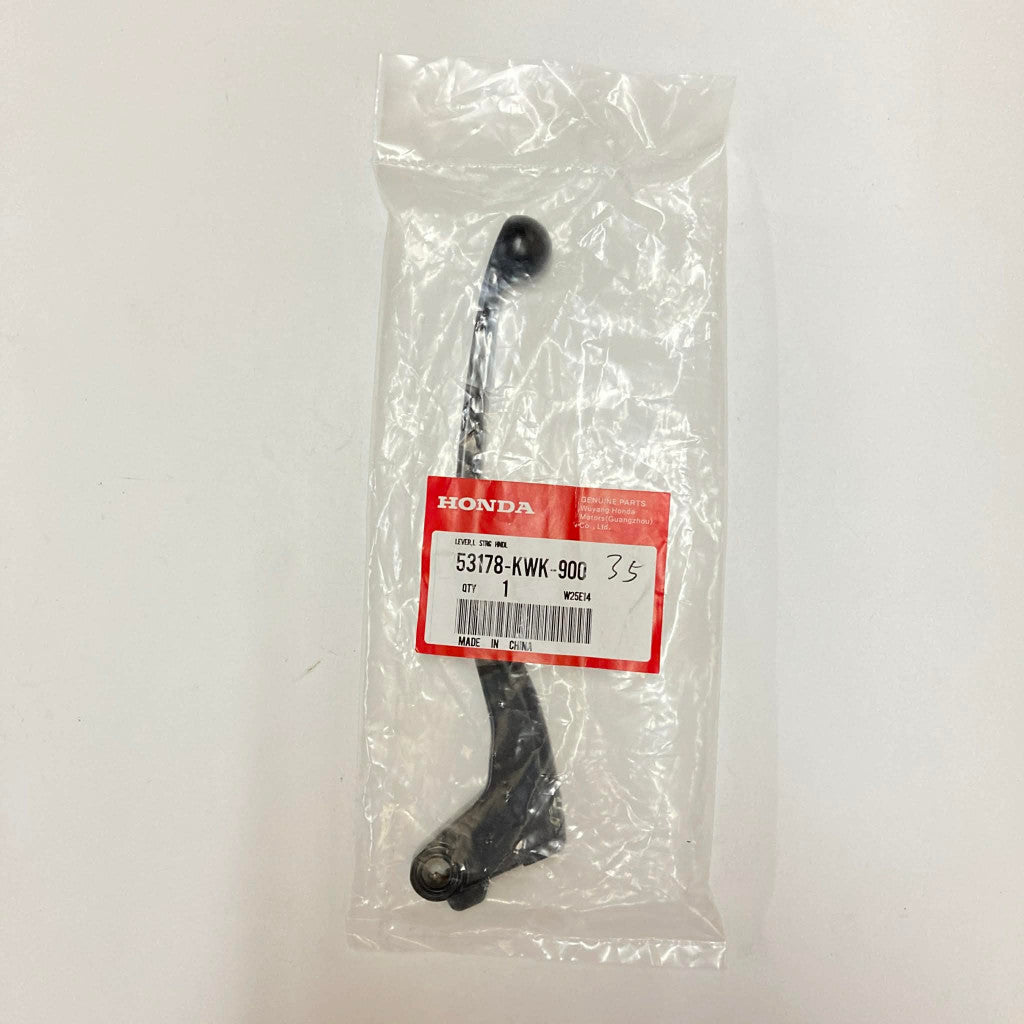 53178-KWK-900 | Steering Handle Lever Left | Genuine Honda parts | TMX125 Alpha