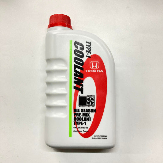 08C04-EX100 | All Season Pre-Mix Coolant Type-1 | Genuine Honda parts | CBR150, Click125i
