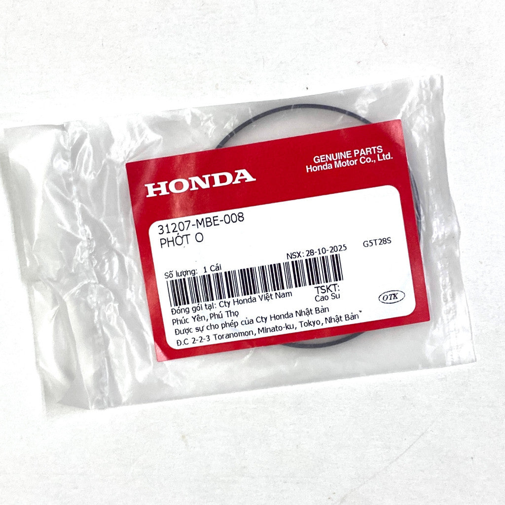 31207-MBE-008 | O-Ring | Genuine Honda parts | XRM125