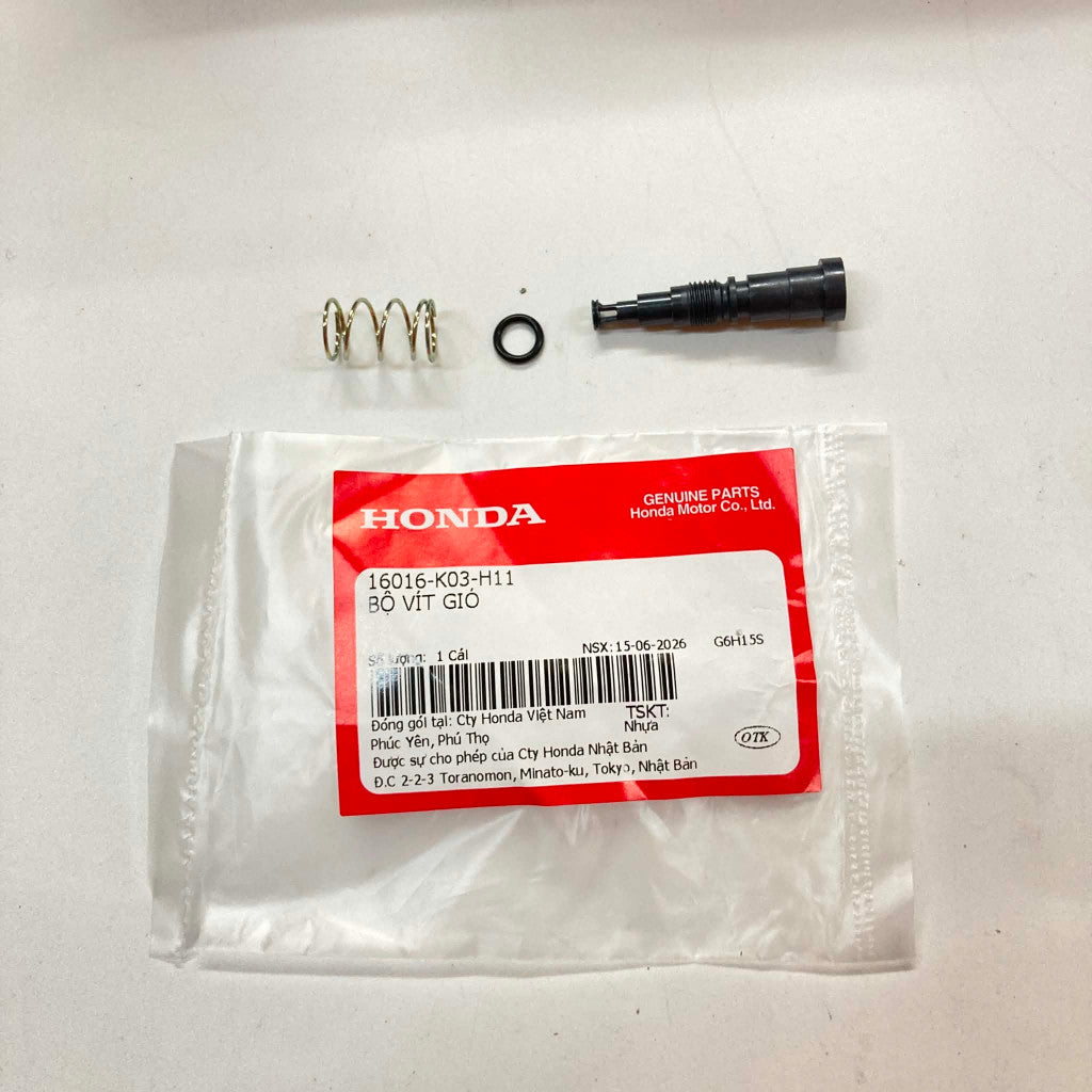 16016-K03-H11 | Screw Set | Genuine Honda parts | Click125i