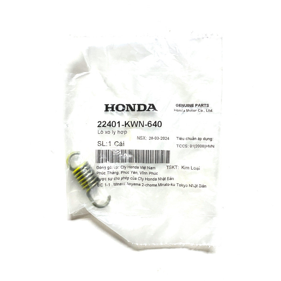 22401-KWN-640 | Clutch Spring | Genuine Honda parts | Click150i v1, Click150i v2