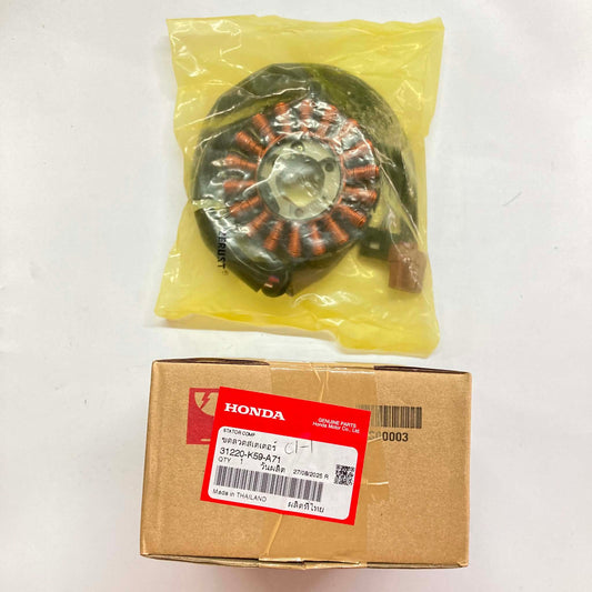 31220-K59-A71 | Stator Comp | Genuine Honda parts | Click150i v2