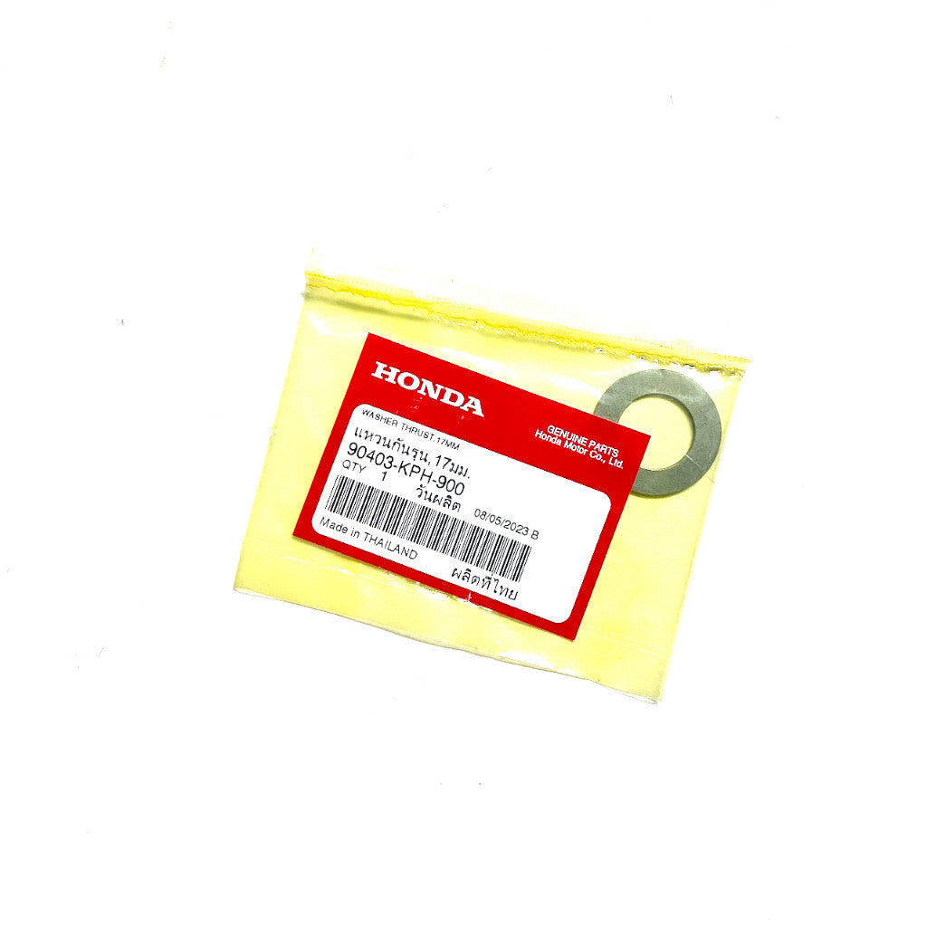 90403-KPH-900 | Thrust Washer 17Mm | Genuine Honda parts | XRM125 Carb, XRM125 Fi
