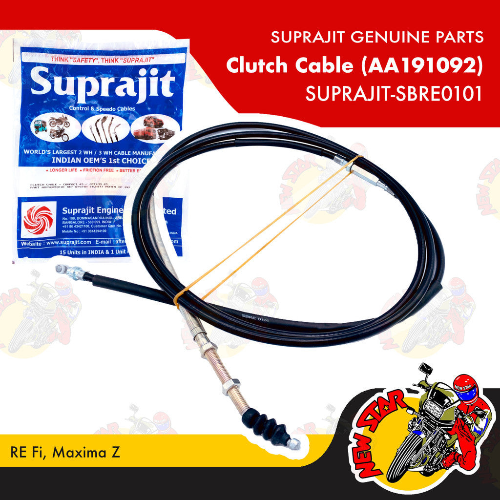 SUPRAJIT-SBRE0101 | Clutch Cable (AA191092) | Genuine Suprajit parts | RE Fi Maxima Z