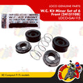 LOCO-GAI-115 | W.C. Kit Minor Set of 6 Front (24151108) | Genuine Loco parts |