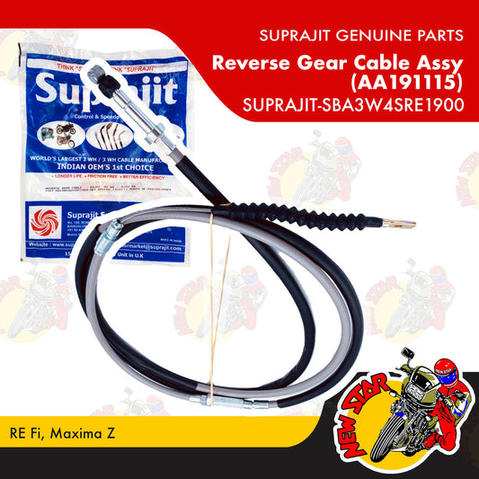 SUPRAJIT-SBA3W4SRE1900 | Reverse Gear Cable Assy (AA191115) | Genuine Suprajit parts | RE Fi