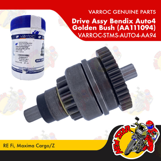 VARROC-STMS-AUTO4-AA94 | Drive Assy Bendix Auto4 Golden Bush (AA111094) | Genuine Varroc parts |