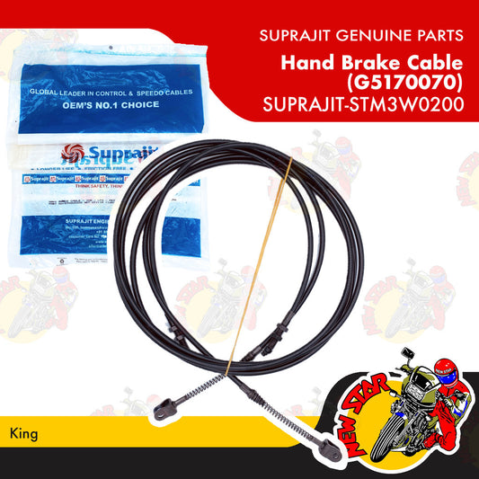 SUPRAJIT-STM3W0200 | Hand Brake Cable (G5170070) | Genuine Suprajit parts | King