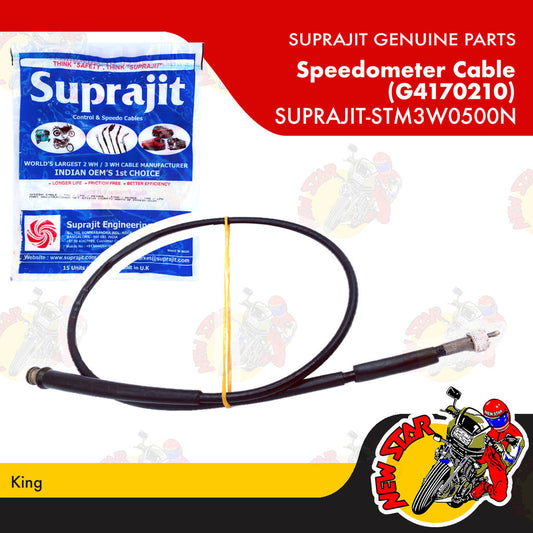 SUPRAJIT-STM3W0500N | Speedometer Cable (G4170210) | Genuine Suprajit parts | King